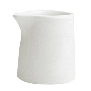 Hall China from Steelite International HL3761/22AWHA 2 oz. Ivory (American White) China Tankard Creamer - 72/Case