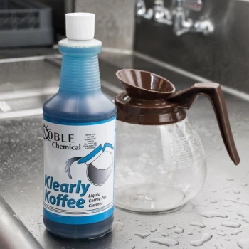 Noble Klearly Koffee 1 Qt. / 32 oz. Concentrated Liquid Coffee Pot Cleaner Bottle