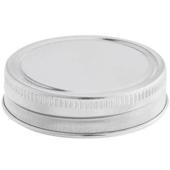 TableCraft Stainless Steel 4.75 oz. Mason Jar Shaker Top - H475ST - 12/Case