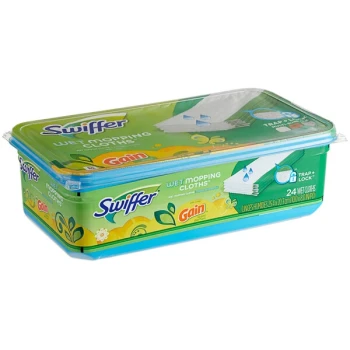 Swiffer® Sweeper 99532 Disposable Wet Mopping Pads with Original Gain Scent - 144/Case
