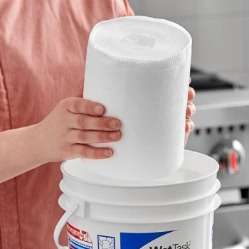 WypAll® CriticalClean WetTask 6" x 12" 140-Count Refill Wiper Roll for 06411 - 6/Case