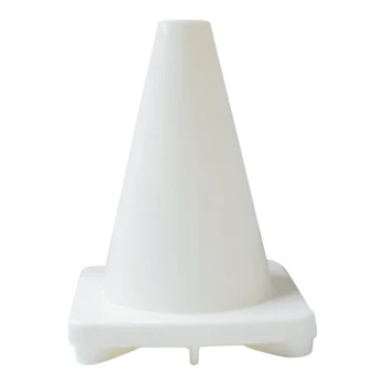 Cortina 5" White Sport Cone with 0.25 lb. Base 03-500-34-09