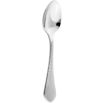 Arcoroc T8011 Stone 4 3/8" 18/10 Stainless Steel Extra Heavy Weight Demitasse Spoon by Arc Cardinal - 12/Case