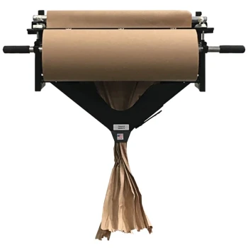 Encore Packaging 24" Kraft Paper Dispenser with Crumpler and Idler