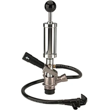 Micro Matic 751-033 4 inch Chrome Party Pump with Tin-Nickel Plated Coupler - U System
