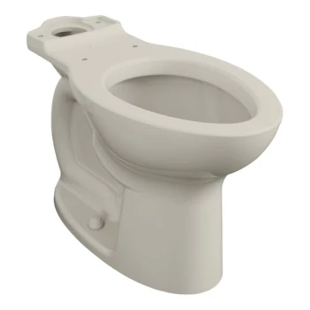American Standard Cadet PRO 3517A101.222 Linen Vitreous China Floor-Mount Chair Height Elongated Toilet Bowl - 1.6 GPF