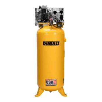 DeWalt 60 Gallon Steel Single-Stage Stationary Vertical Air Compressor with Wireless Monitoring System DXCM602A.COM - 3.7 hp, 240V