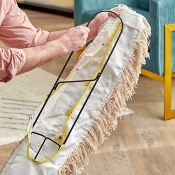 Lavex 48" x 5" Swivel Snap Wire Dust Mop Frame