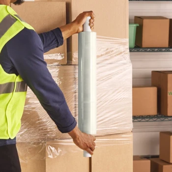 Western Plastics 20" x 1,000' Pallet Wrap Film / Stretch Film 70 Gauge DSW03