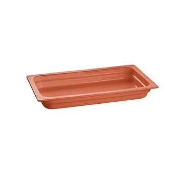 TableCraft CW300CP 20 3/4" x 12 3/4" x 2 1/2" Copper Full Size Cast Aluminum Food Pan