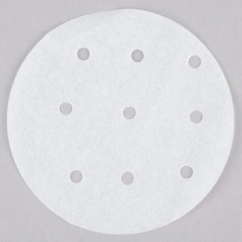 Choice 4" Perforated Round Steamer Paper - 500/Box