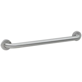 Bobrick B-5806X18 18" Stainless Steel Satin Finish Handicapped Restroom Grab Bar