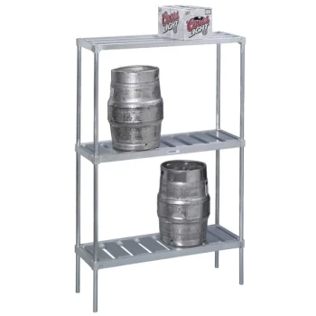 Channel KAR48 4 Keg Rack - 48" x 17" x 68"
