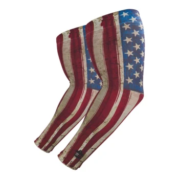 Ergodyne Chill-Its 6695 American Flag Sun Protection Arm Sleeves 12194 - Extra Large / 2X