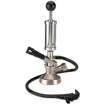 Micro Matic 751-057 4 inch Chrome Party Pump with Tin-Nickel Plated Coupler - G System