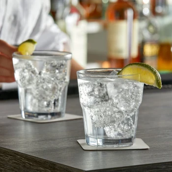 Anchor Hocking 90010 New Orleans 12 oz. Rocks / Double Old Fashioned Glass - 36/Case