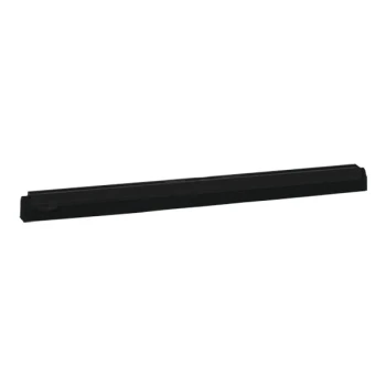 Vikan 77749 23 5/8" Black Squeegee Blade for 77549