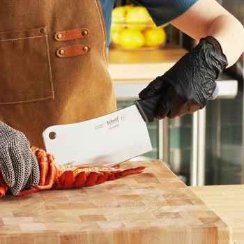 Schraf 7" Cleaver with TPRgrip Handle