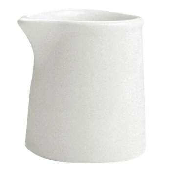 Hall China from Steelite International HL3771/22ABWA Bright White 3 oz. Tankard Creamer - 72/Case