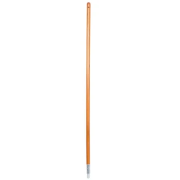 Carlisle Flo-Pac 4027500 40" Metal Threaded Wood Broom / Squeegee Handle