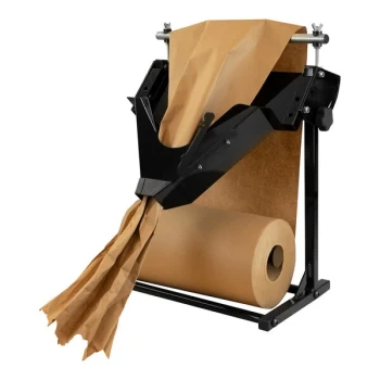 Encore Packaging 15" Steel Table-Mount Paper Dispenser with Crumpler EP-5956-15