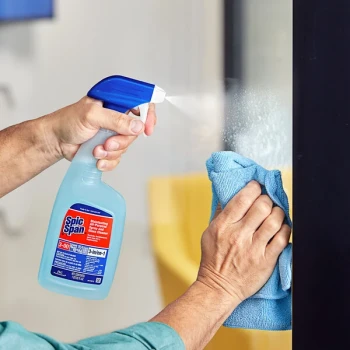 Spic and Span 58775 Disinfecting, All-Purpose, & Glass Cleaner Ready-to-Use with Foil Seal Bottle 32 fl. oz - 8/Case