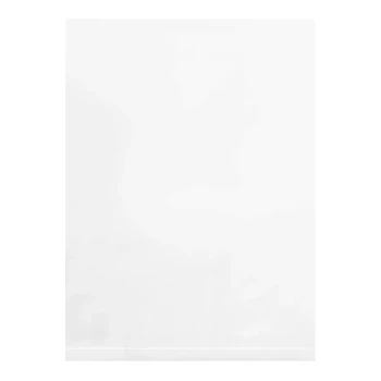 Lavex 5" x 20" 4 Mil Clear Flat Polyethylene Bag - 1,000/Case