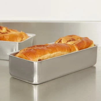 Vollrath 2773L Wear-Ever 3 lb. Seamless Aluminum Bread Loaf Pan - 11 1/4 inch x 4 1/2 inch x 2 3/4 inch