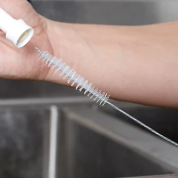 Carlisle 4015500 Sparta 13" Condiment Dispenser Spout Brush - 1/2" Bristle Diameter