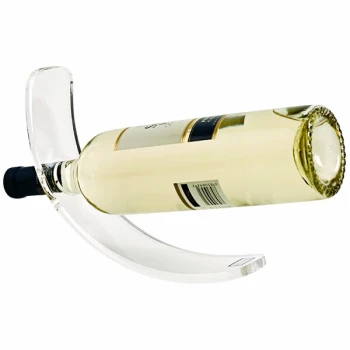 Franmara Acrylic Curved Wine Bottle Stand 9257