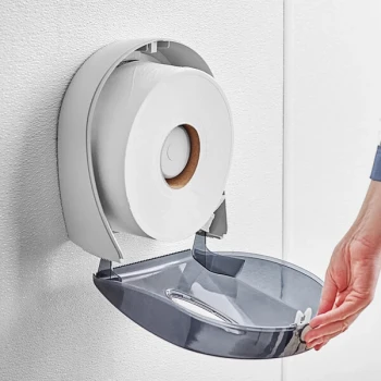 Pacific Blue Jumbo Jr. 9" Single Roll Toilet Tissue Dispenser