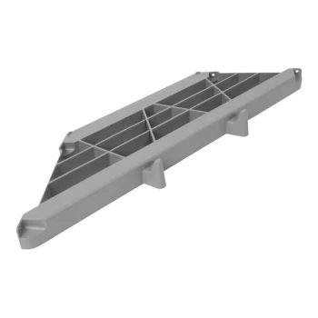 PolyJohn Fleet Series SU3-0001F Pewter Gray Convenience Shelf