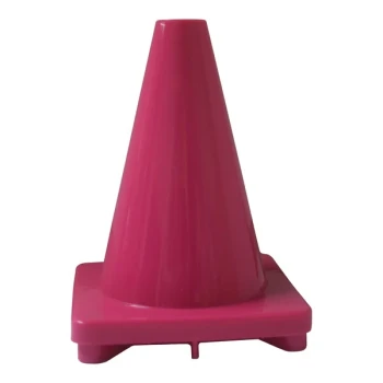 Cortina 5" Pink Sport Cone with 0.25 lb. Base 03-500-34-10