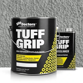 SlipDoctors Tuff Grip Extreme 1 Gallon Light Gray Aggressive Traction Non-Skid Floor Paint S-CT-TUFEXLTGRY1G