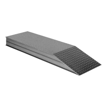 Vestil 18" x 48" x 5 7/8" Heavy-Duty Aluminum Wheel Riser with 15,000 lb. Capacity ATWR-18-6-48