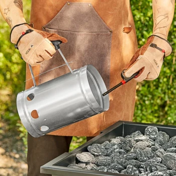 Backyard Pro 5 lb. Charcoal Chimney Starter - 10 1/2" x 6 1/2"
