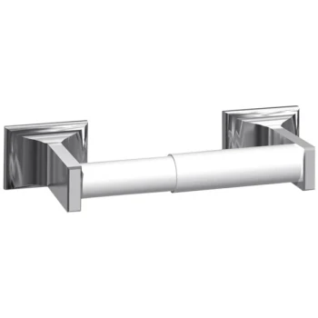American Specialties, Inc. 10-0705-Z Surface-Mounted Single Roll Toilet Tissue Holder - 4/Pack