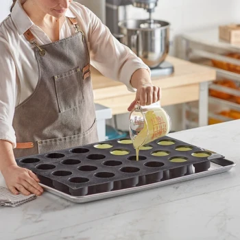 Pavoni Pavoflex 24 Compartment Babele Silicone Baking Mold PX010 - 2 11/16 inch x 1 15/16 inch Cavities