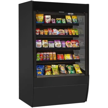 Federal Industries VNSS-3678S Vision Series 36" High Profile Non-Refrigerated Self-Serve Merchandiser with Four Shelves