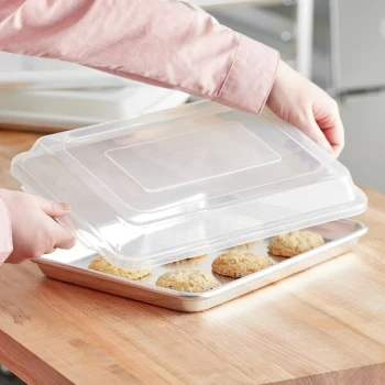 Choice 1/4 Size Polypropylene Bun / Sheet Pan Cover