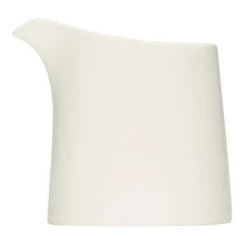 Bauscher Purity from BauscherHepp 1.35 oz. Bone White Porcelain Creamer - 36/Case