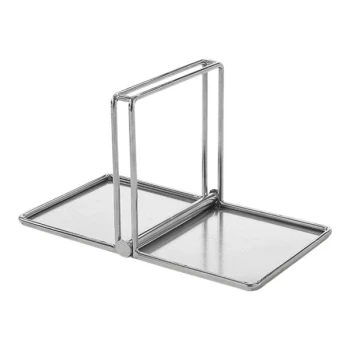 American Metalcraft 9" x 5" x 5" Stainless Steel Napkin Holder - 6/Case