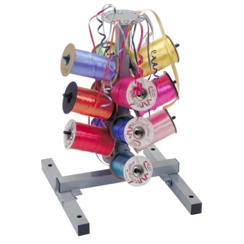 Bulman M712 12 Spool Ribbon Dispenser for Curling Ribbon