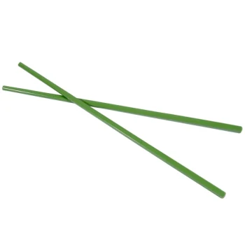 Town 51316G 10 1/2" Green Melamine Chopsticks Set - 10/Pack
