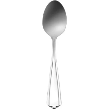 Delco Graystoke by 1880 Hospitality B080SPLF 7 1/2" 18/0 Stainless Steel Heavy Weight Dinner Spoon - 36/Case