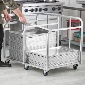 Regency Aluminum Double Bun Pan Truck - Knock Down