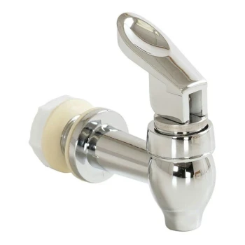 Cal-Mil 148-1580-49 Chrome Replacement Faucet / Spigot for Beverage Dispensers