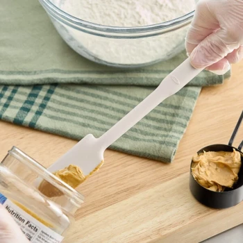 OXO Good Grips 11" High Heat Beige Silicone Jar Spatula 11279500
