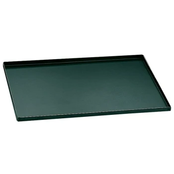 Matfer Bourgeat 455001 15 3/4 inch x 23 3/4 inch Straight Edge Blue Carbon Steel Sheet Pan
