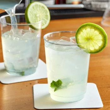 Choice 10 oz. Clear Disposable Plastic Tumbler - 500/Case